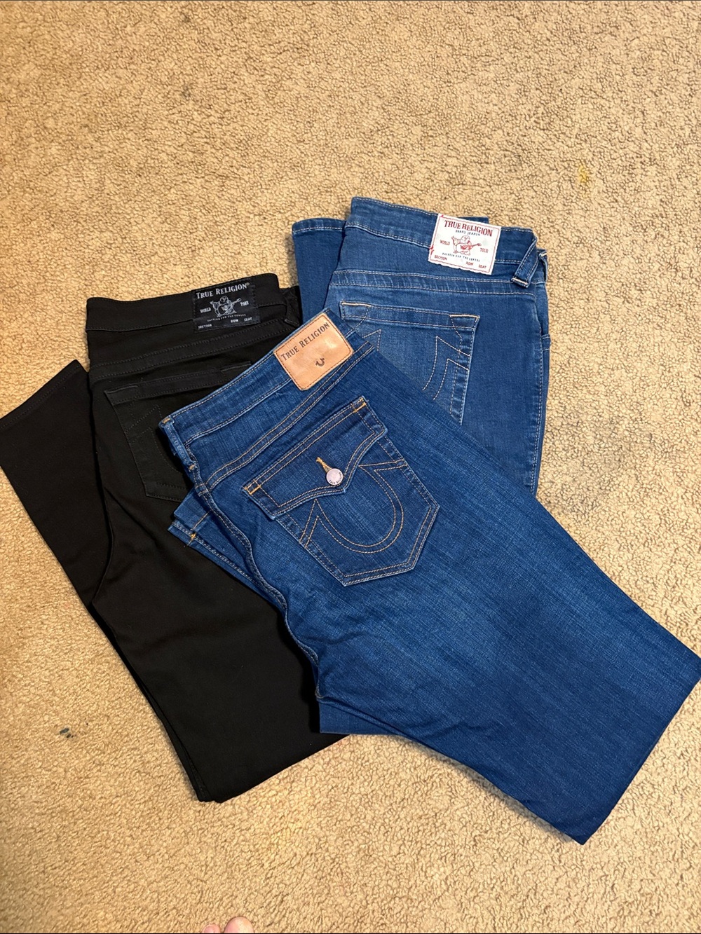 True religion jeans lot of 3. Size 32